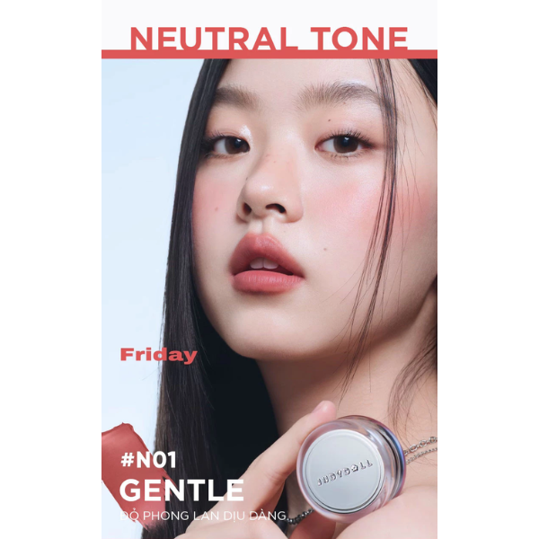 Má hồng kem Judydoll Watery Multiuse Color Balm đa năng