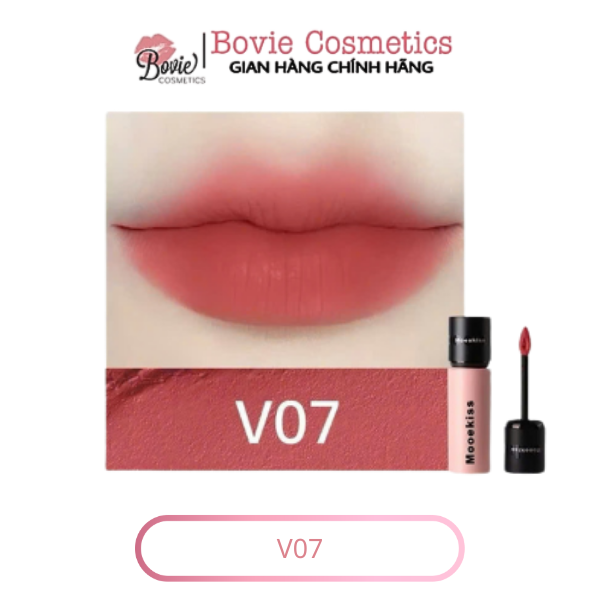 Son kem Mooekiss Velvet Lip Mud
