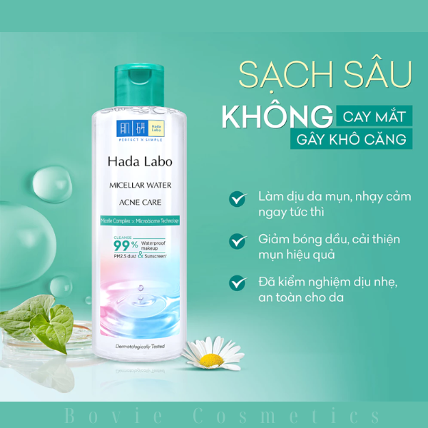 Nước Tẩy Trang Hada Labo Sạch Sâu Dưỡng Sáng
