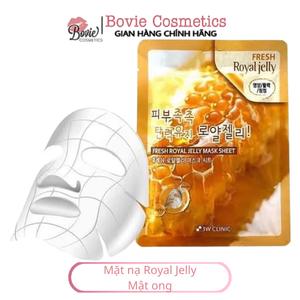Mặt Nạ Giấy Dưỡng Da 3W CLINIC Fresh Mask Sheet