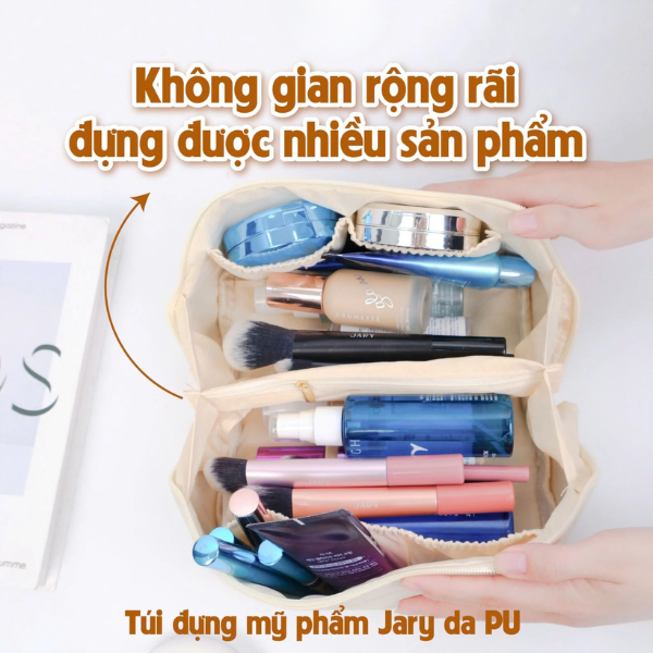 TÚI ĐỰNG MỸ PHẨM JARY DA PU