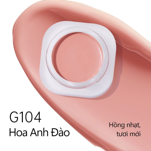 Má Hồng Kem Mooekiss Má Hồng Đơn Sắc Dạng Kem   Romantic Diverse Colors Blush 5g