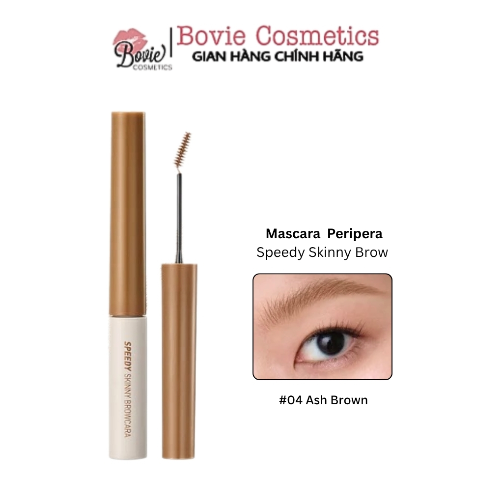 Mascara Chân Mày Peripera Có Màu Speedy Skinny Brow Mascara 3g