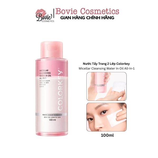 Nước Tẩy Trang Làm Sạch Colorkey Micellar Cleansing Water