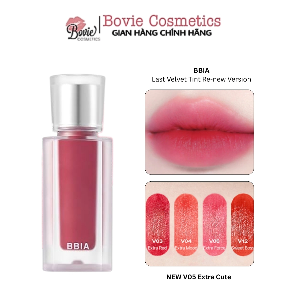 Son kem lì BBIA Last Velvet Tint ( Vỏ Mới )