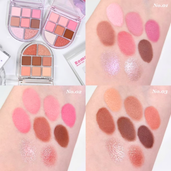Bảng Phấn mắt 8 Ô Odbo Romance Mood Eye Palette OD2023