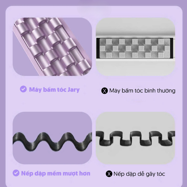 Mấy bấm tóc Jary Hair Crimper