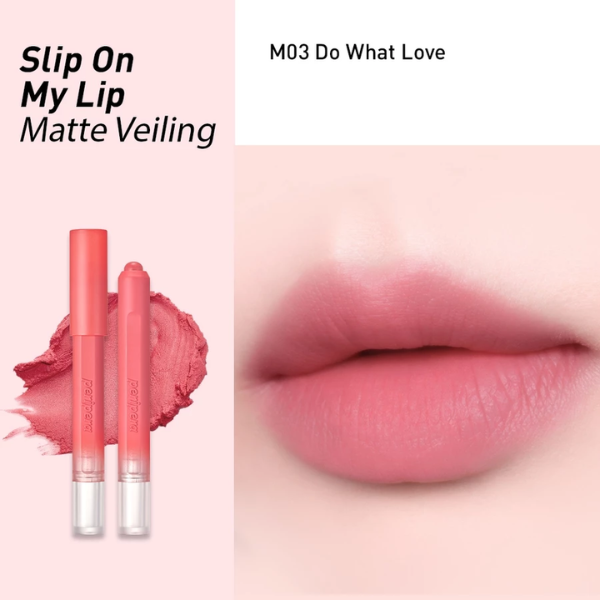Son bút chì Peripera Slip On My Lip