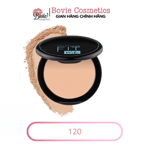 Phấn Phủ Dạng Nén Che Phủ Hoàn Hảo, Kiềm Dầu Hiệu Quả Maybelline Fit Me Matte Poreless Powder SPF32 /PA+++ 6g - Hộp Tròn