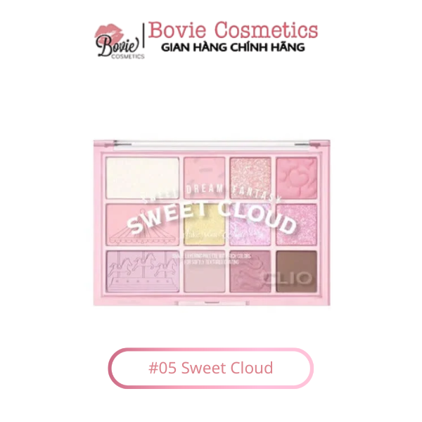 Phấn Mắt 12 Ô Clio Shade & Shadow Palette
