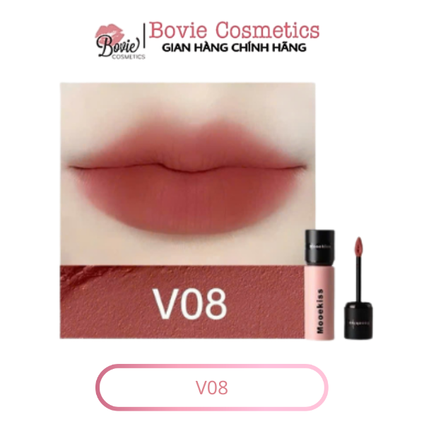 Son kem Mooekiss Velvet Lip Mud