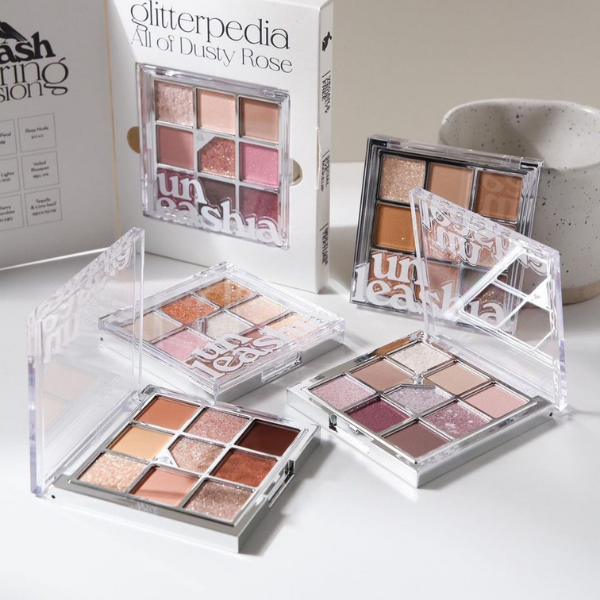 Bảng Phấn Mắt 9 Ô Unleashia Glitterpedia Eye Palette