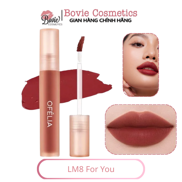 Son kem lì mịn OFÉLIA Uncovered Lip Mousse