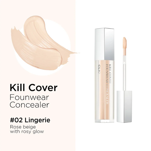 Kem Che Khuyết Điểm Clio Kill Cover Founwear Concealer 6g