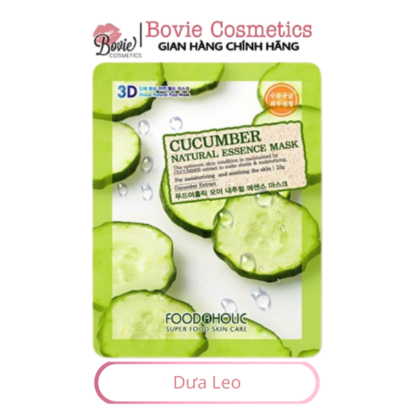 Mặt Nạ Dưỡng Da 3D Foodaholic Natural Essence Mask