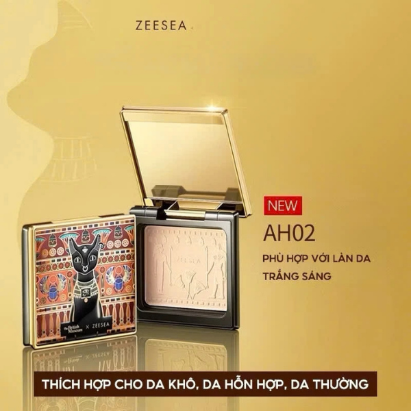 Phấn phủ trang điểm ZEESEA chống thấm nước kiềm dầu