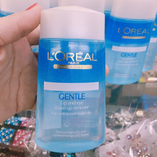 Nước Tẩy Trang Mắt Môi L'Oreal Gentle Lip & Eye Makeup Remover