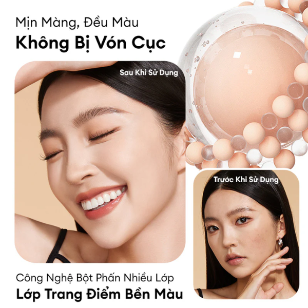 Kem Nền Mỏng Nhẹ, Lâu Trôi, Dành Cho Da Dầu Colorkey Long Lasting Flawless Liquid Foundation 30g