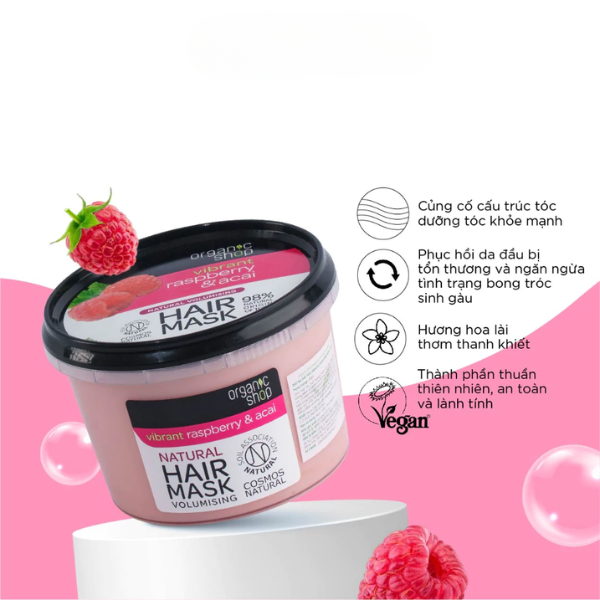 Mặt Nạ Hấp Tóc Organic Shop Natural Hair Mask 250ml