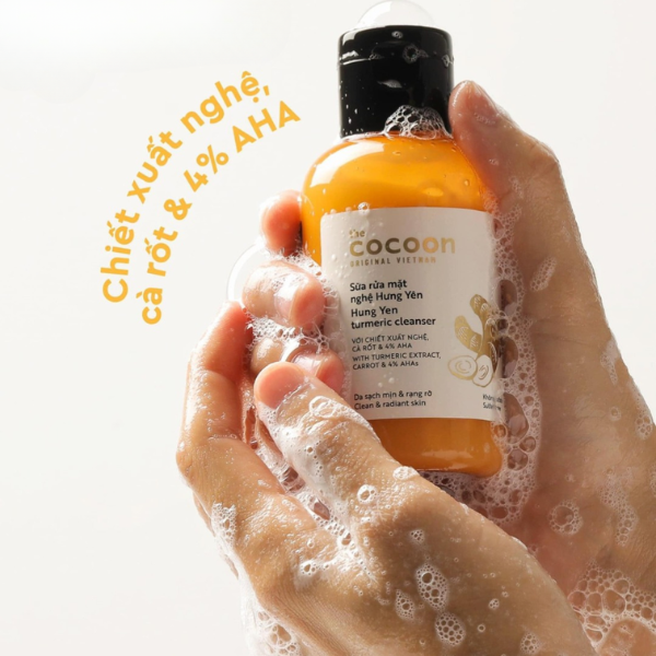 Sữa rửa mặt nghệ Hưng Yên Cocoon