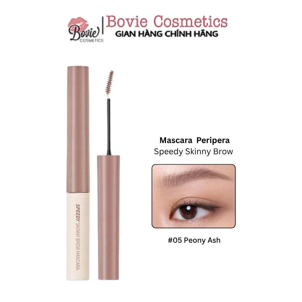 Mascara Chân Mày Peripera Có Màu Speedy Skinny Brow Mascara 3g