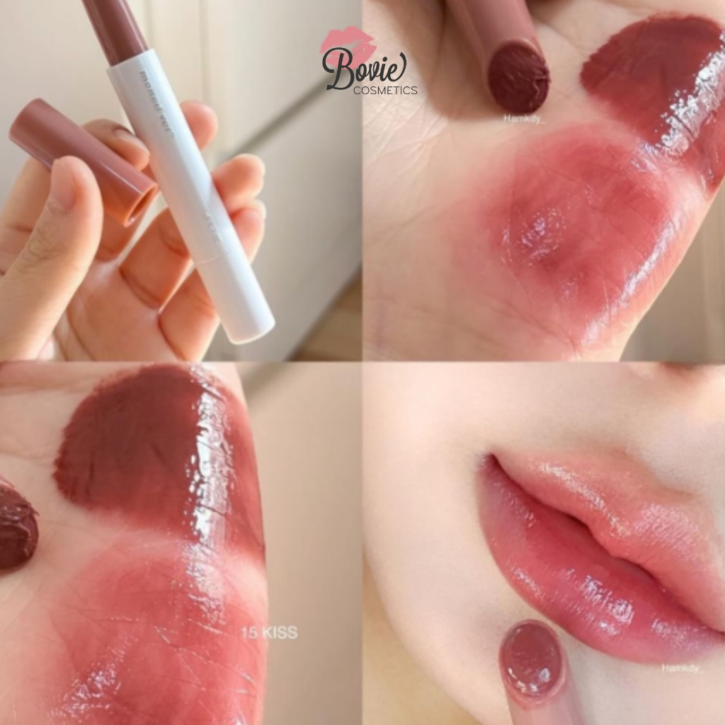 Son Dưỡng Bóng 4u2 Melted Yet Gloss Lip Son Kem Lì Mềm Mịn