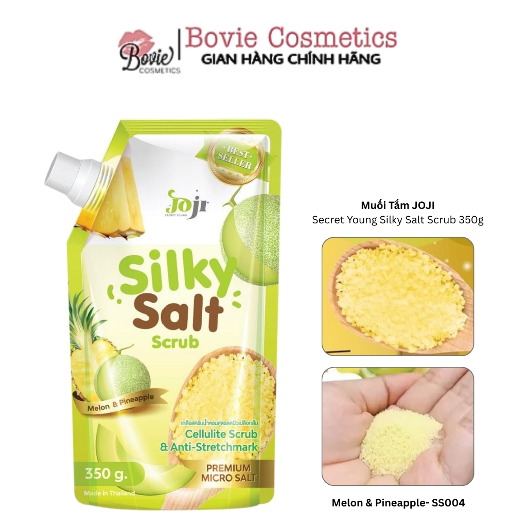 Muối Tắm Tẩy Tế Bào Chết Sáng Mịn Joji Secret Young Spa Salt Scrub 350g