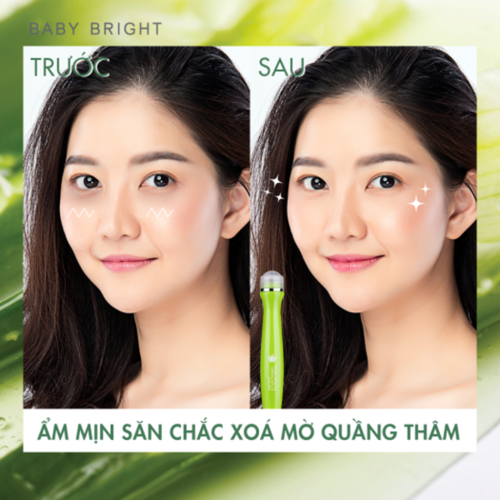 Mặt Nạ Lô Hội Và Collagen Mắt Baby Bright Aloe Vera & Fresh Collagen Eye Mask