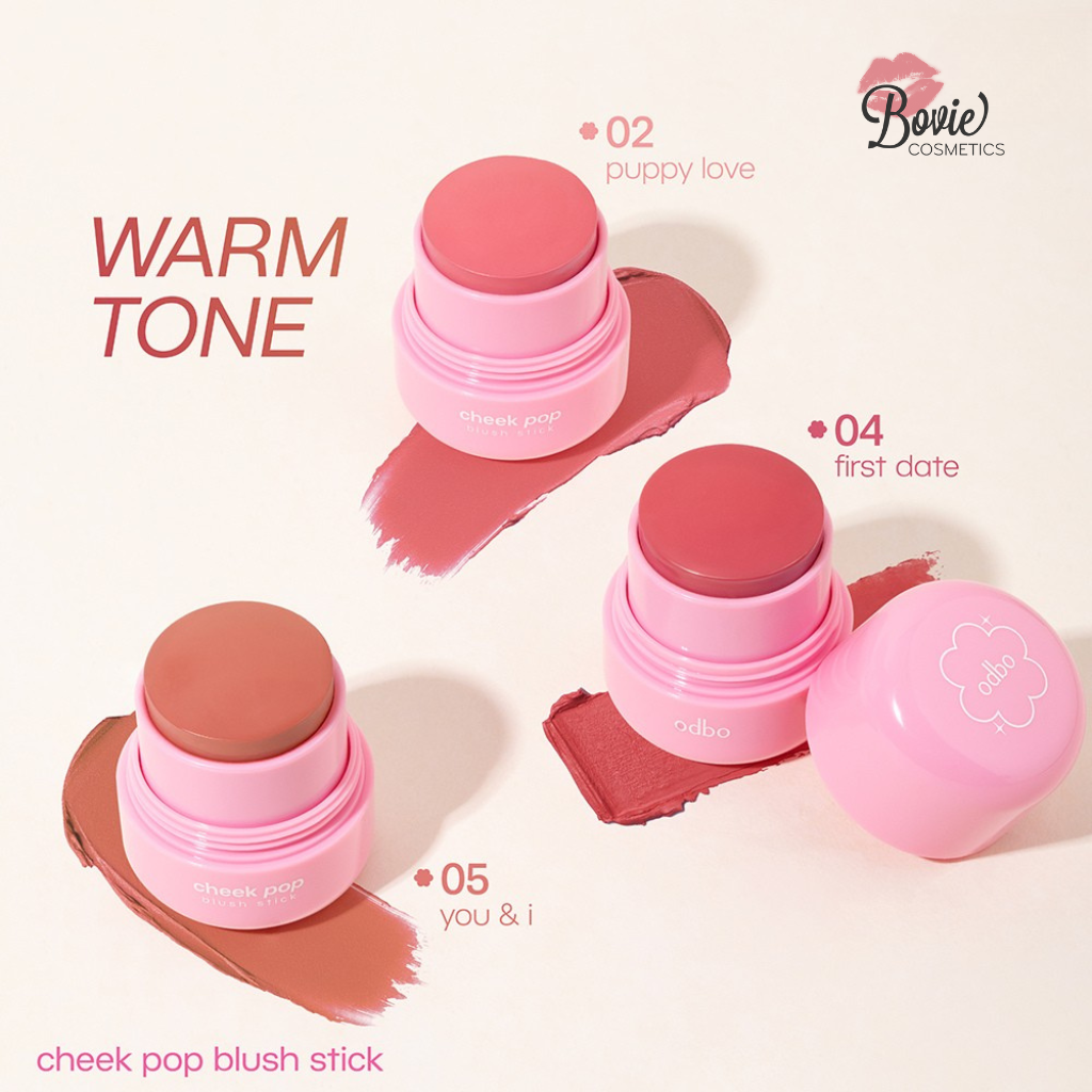 Phấn má hồng dạng thỏi odbo Cheek Pop Blush Stick OD1328