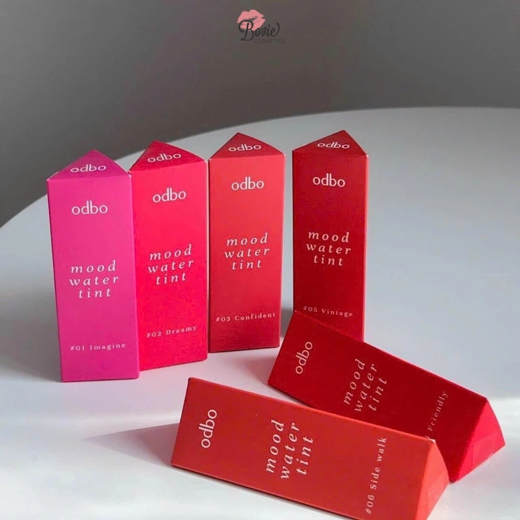 Son Odbo Mood Water Tint Chất Son Mỏng Nhẹ Không Khô Môi 2.5g OD5007