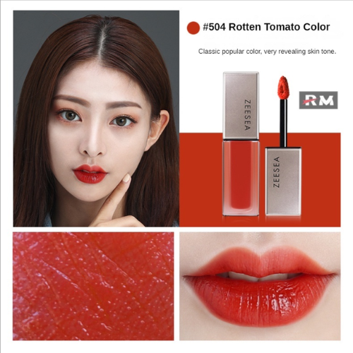Son Kem Màu Nhung Lì Dưỡng Ẩm Lâu Trôi Không Phai Màu Thời Trang Zeesea 5Ml