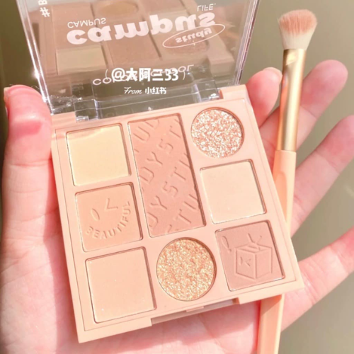 Bảng Phấn Mắt 8 Ô Color School Playing magic cube eye shadow plate