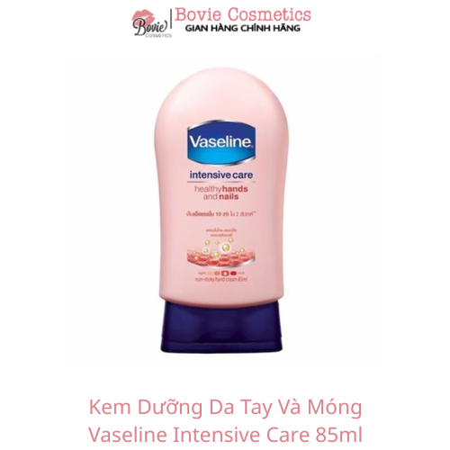 Kem Dưỡng Da Tay Và Móng Vaseline Intensive Care 85ml