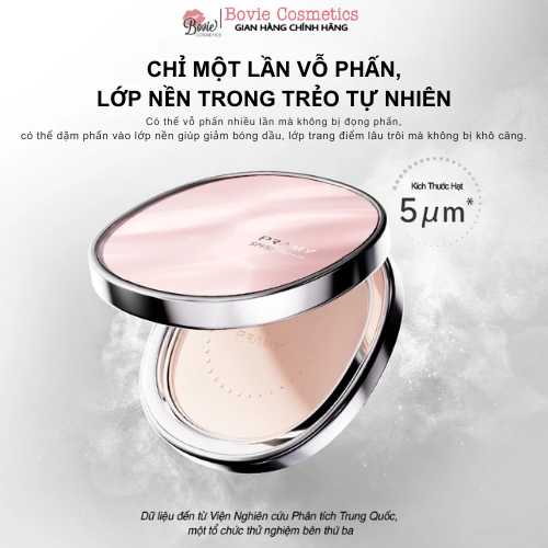 Phấn Phủ Dạng Nén Chống Nắng Kiểm Soát Dầu Pramy Spf40 Pa+++ Sunscreen Pressed Powder 7g