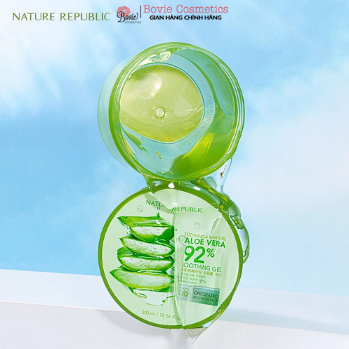 Gel nha đam dưỡng da Nature Republic Soothing & Moisture Aloe Vera 92% Soothing Gel 300ml