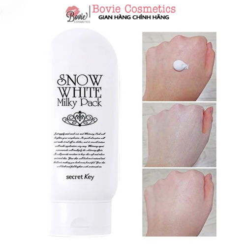 Kem Ủ Trắng Secret Key Snow White Milky Pack (200g)