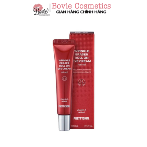 Kem Mắt Prettyskin Wrinkle Eraser Roll on Eye Cream Retinol