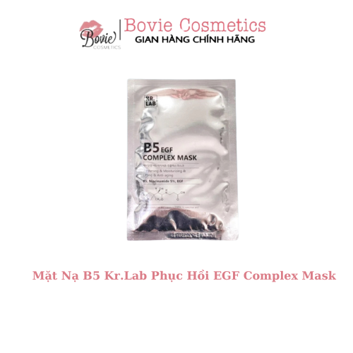 Mặt Nạ Phục Hồi Tái Sinh KRLAB B5 EXOSOME EGF Complex Mask, Cấp Ẩm & Phục Hồi Da TREATMENT