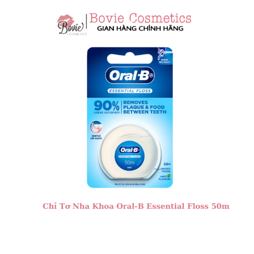 Chỉ Tơ Nha Khoa Oral-B Essential Floss 50m