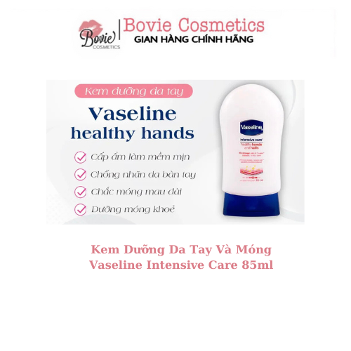 Kem Dưỡng Da Tay Và Móng Vaseline Intensive Care 85ml