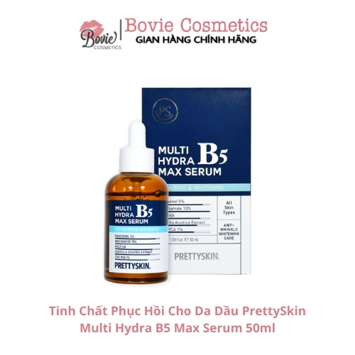 Tinh Chất Prettyskin Hỗ Trợ Phục Hồi, Làm Trắng, Đều Màu Da Phù Hợp Mọi Loại Da Prettyskin Ampoule Serum
