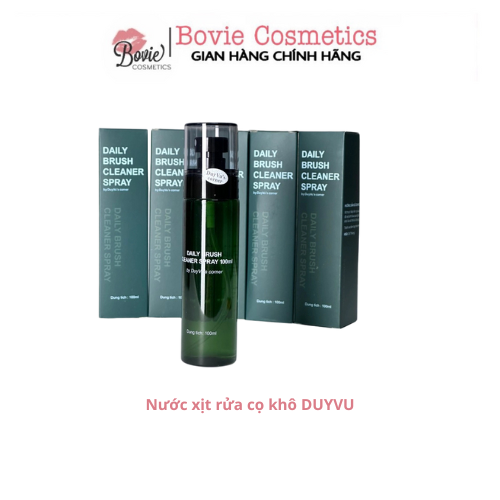 Dung Dịch Xịt Giặt Cọ Khô Daily Brush by DuyVu's Corner Nước Làm Sạch Cọ