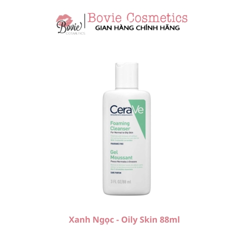 Sữa Rửa Mặt Tạo Bọt CeraVe Foaming Cleanser dành cho da thường đến da dầu