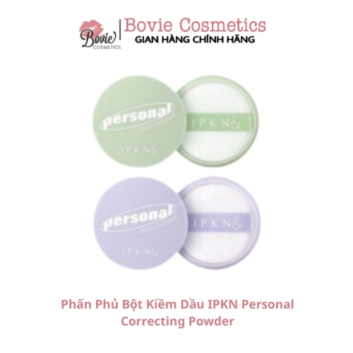 Phấn Phủ Bột Kiềm Dầu IPKN Personal Correcting Powder
