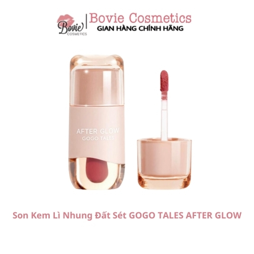Son Kem Lì Nhung Đất Sét GOGO TALES AFTER GLOW