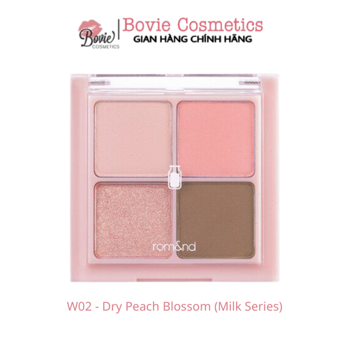 Bảng Phấn Mắt 4 Ô Màu Siêu Xinh Romand Better Than Eyes