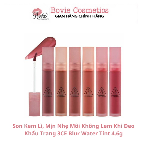 Son Kem Lì 3CE Blur Water Tint 46g