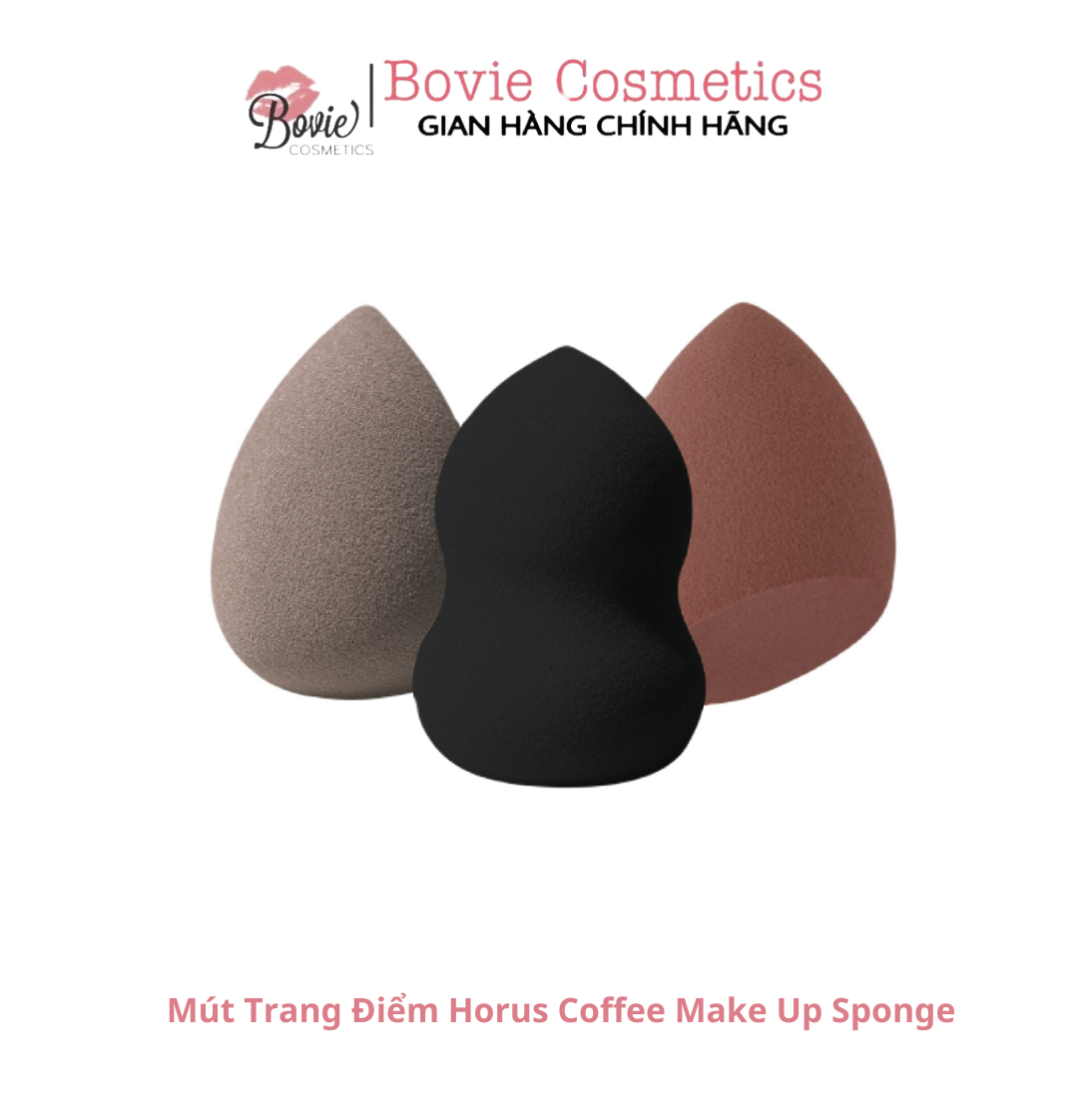 Mút Trang Điểm Horus Coffee Make Up Sponge