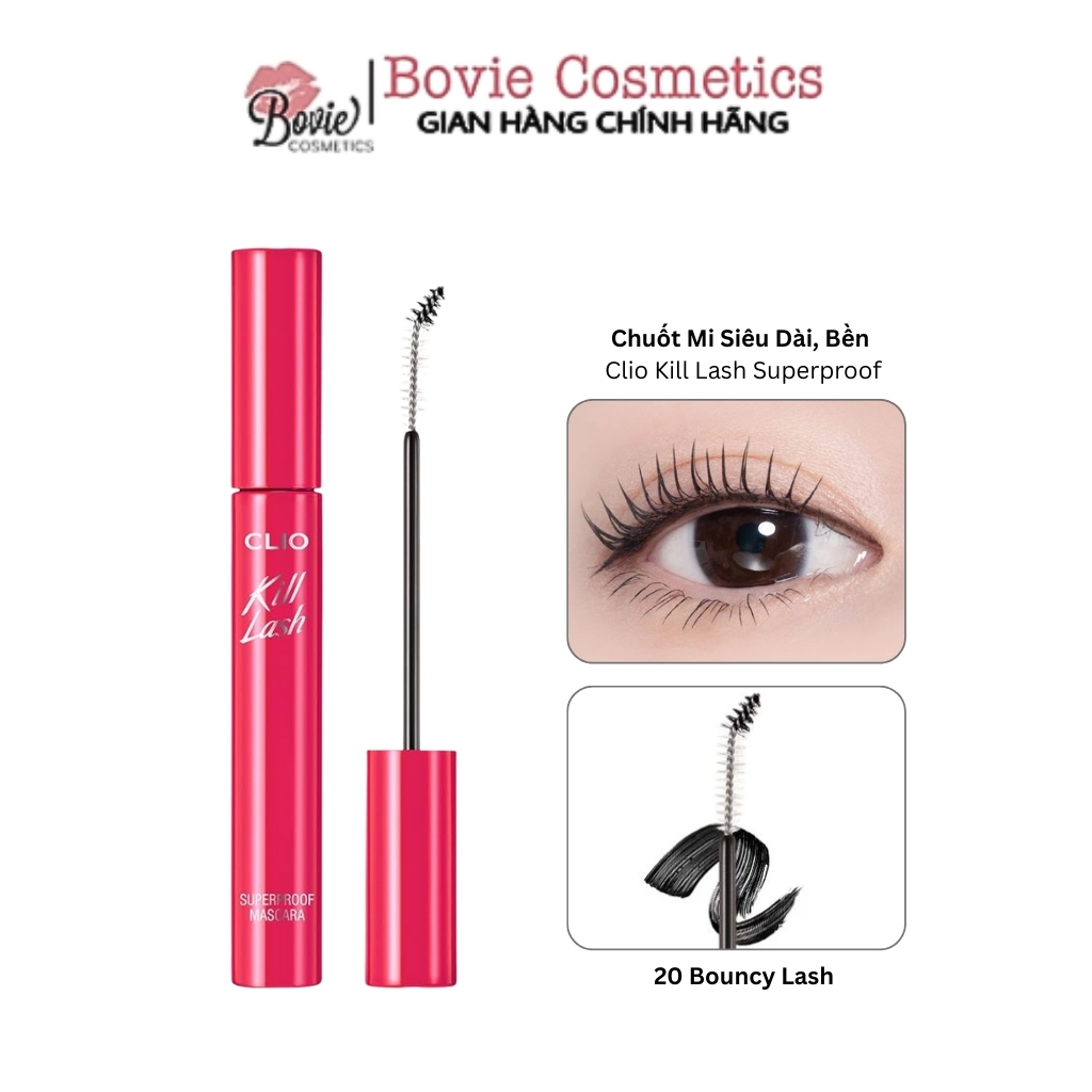 Chuốt Mi Chống Nước Clio Kill Lash Superproof Mascara