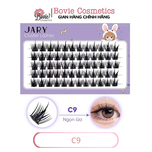 Mi cụm tự nhiên Jary Cluster Lashes